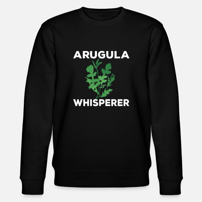 Arugula Whisperer - Stanley/Stella CHANGER Unisex Organic Sweatshirt - black