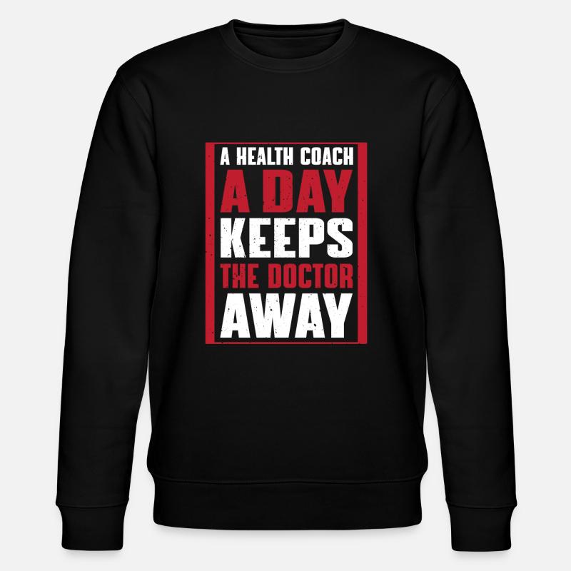 Motiver le coaching santé - Sweat bio CHANGER Stanley/Stella Unisexe - noir