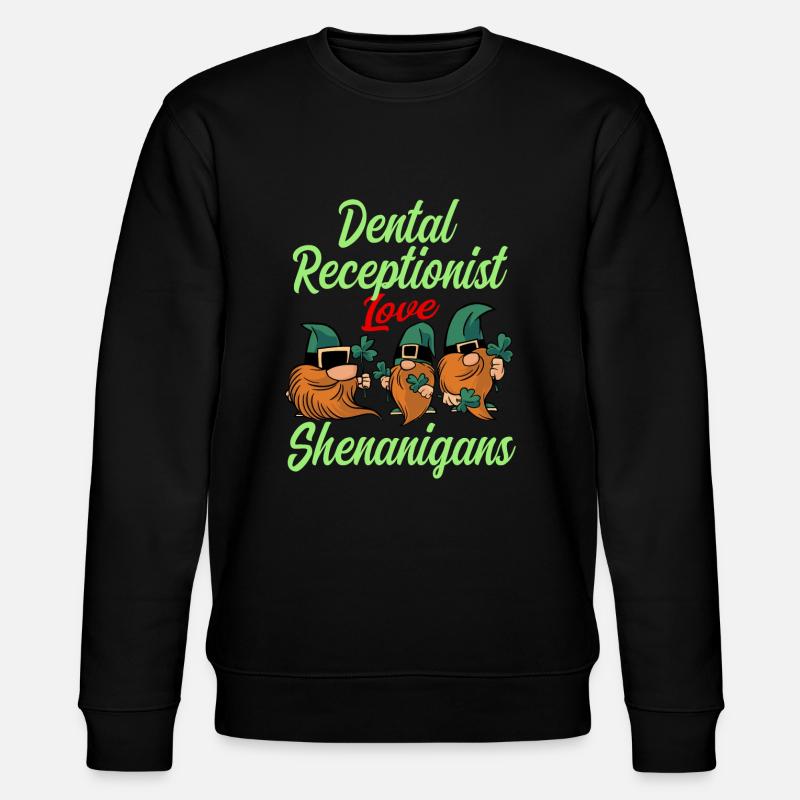 Assistante dentaire Saint-Patrick - Sweat bio CHANGER Stanley/Stella Unisexe - noir