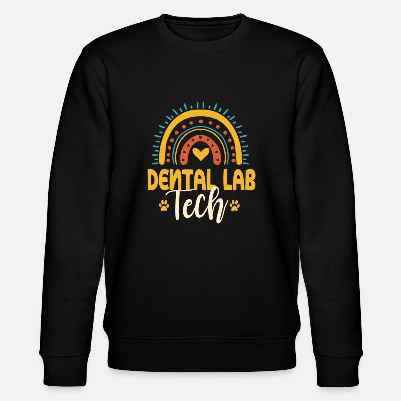 Dental laboratory technology - Stanley/Stella CHANGER Unisex Organic Sweatshirt - black