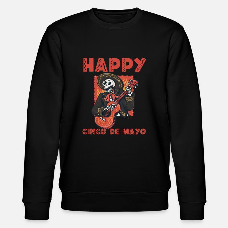 Joyeux Cinco de Mayo - Sweat bio CHANGER Stanley/Stella Unisexe - noir