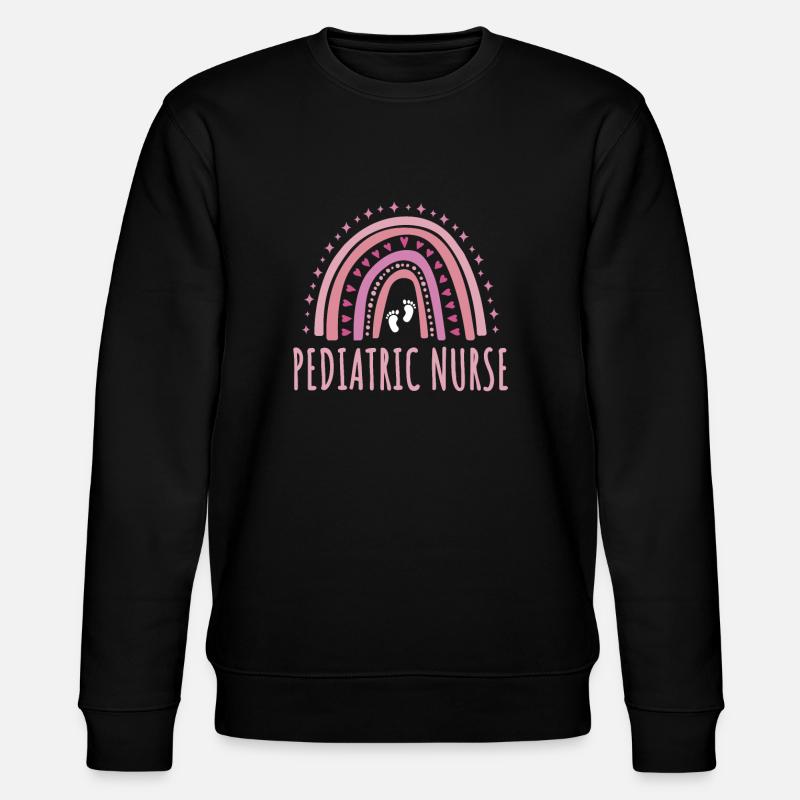 Infirmière pédiatrique Regenbogen - Sweat bio CHANGER Stanley/Stella Unisexe - noir
