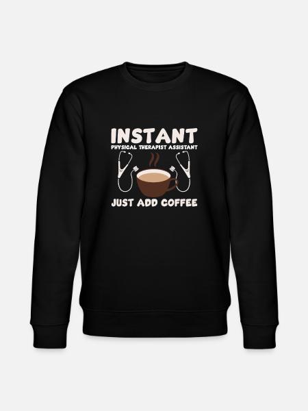 Funny Physiotherapist Assistant - Stanley/Stella CHANGER Unisex Organic Sweatshirt - black