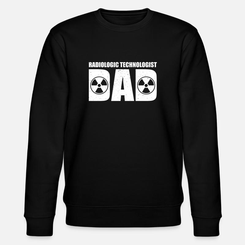 Funny radiology assistant dad - Stanley/Stella CHANGER Unisex Organic Sweatshirt - black