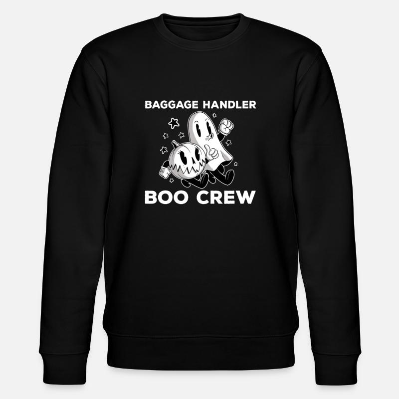 Bagagiste Boo Crew Halloween - Sweat bio CHANGER Stanley/Stella Unisexe - noir