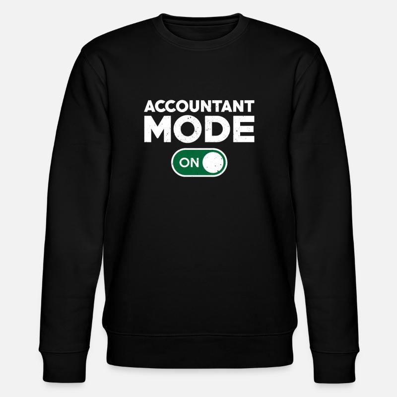 Mode comptable drôle en tenue - Sweat bio CHANGER Stanley/Stella Unisexe - noir