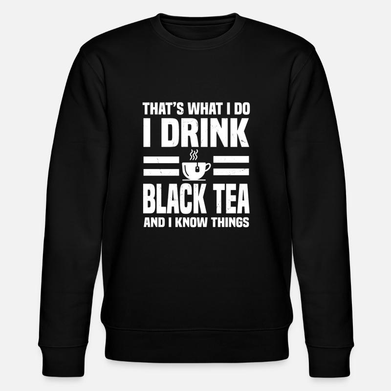 Thé noir - Sweat bio CHANGER Stanley/Stella Unisexe - noir