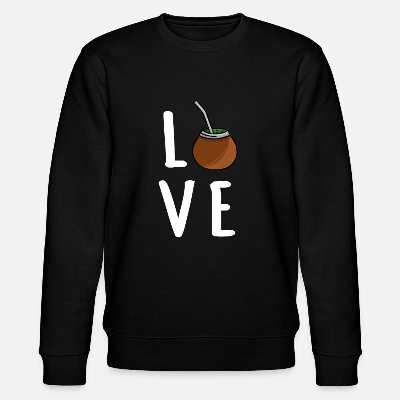Thé Yerba mate - Sweat bio CHANGER Stanley/Stella Unisexe - noir