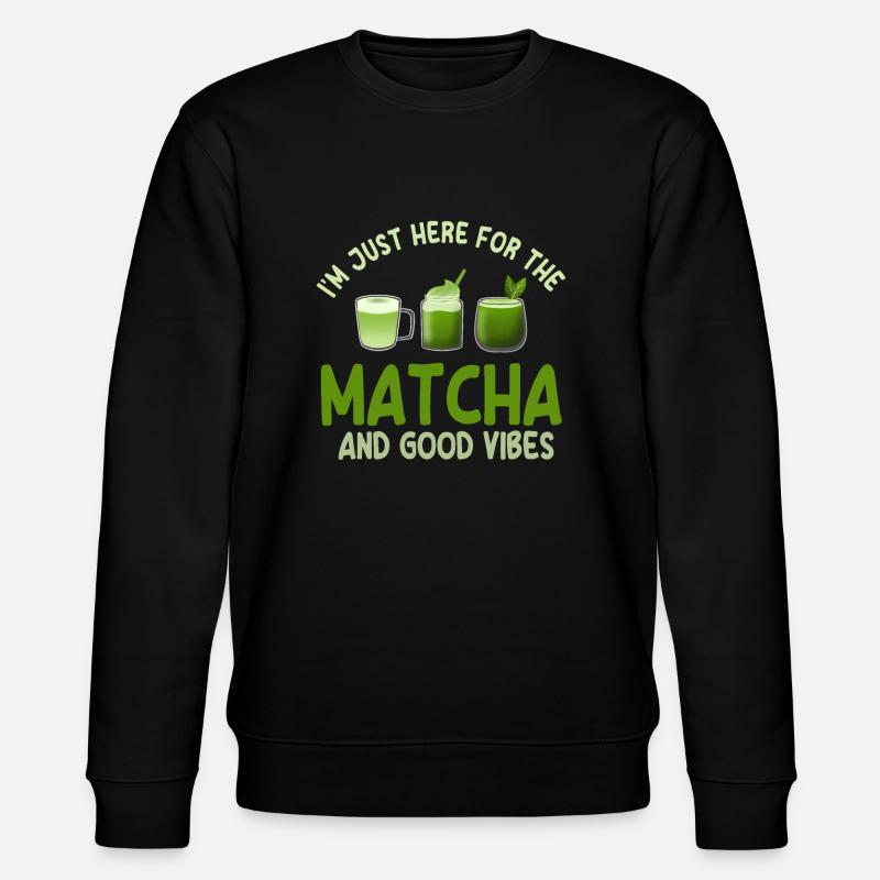 Matcha Latte - Sweat bio CHANGER Stanley/Stella Unisexe - noir
