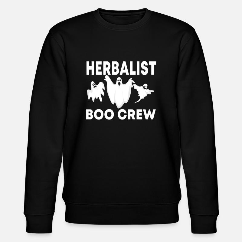 Herboriste Boo Crew Costume d’Halloween - Sweat bio CHANGER Stanley/Stella Unisexe - noir