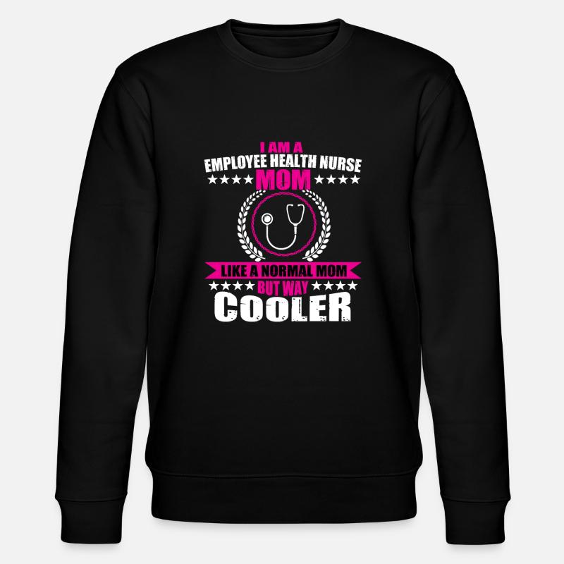 Betriebskrankenschwester Mama - Stanley/Stella Unisex Bio-Sweatshirt CHANGER - Schwarz