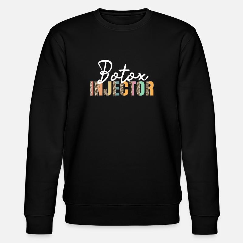 Botox-injektor - Stanley/Stella Unisex Bio-Sweatshirt CHANGER - Schwarz