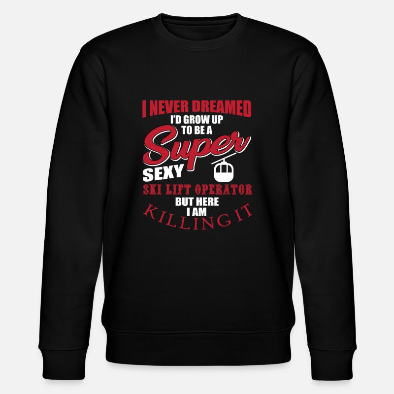 Liftwart - Stanley/Stella Unisex Bio-Sweatshirt CHANGER - Schwarz