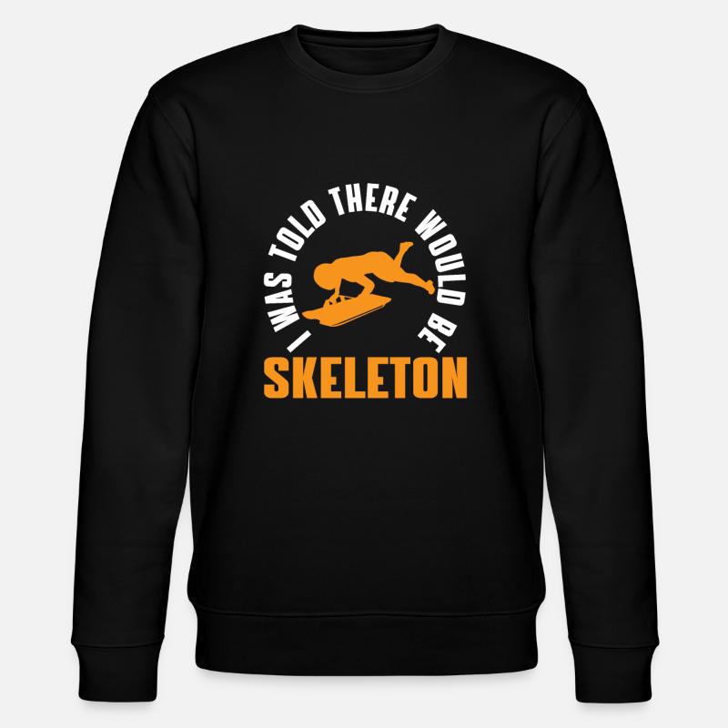 Drôle de cadeau de squelette - Sweat bio CHANGER Stanley/Stella Unisexe - noir