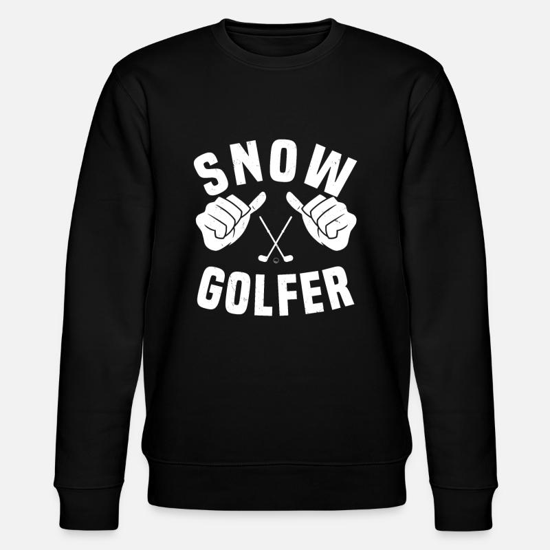 Snow Golfer T-Shirt - Sweat bio CHANGER Stanley/Stella Unisexe - noir