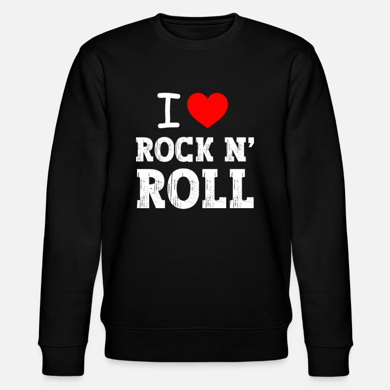 i love rock n' roll - Sweat bio CHANGER Stanley/Stella Unisexe - noir