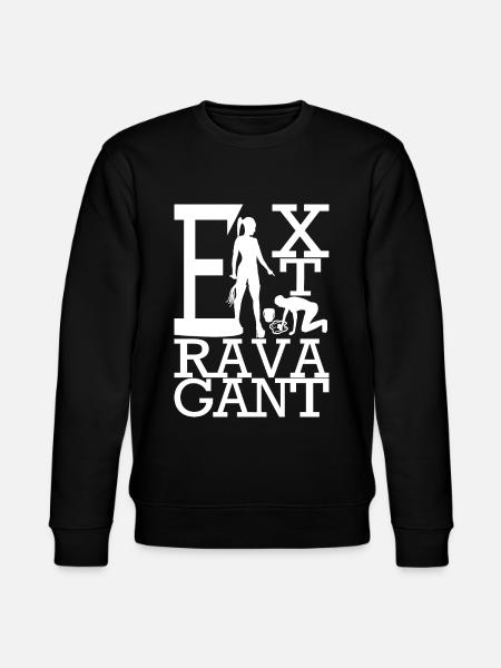 extravagante Herrin Domina - Stanley/Stella Unisex Bio-Sweatshirt CHANGER - Schwarz
