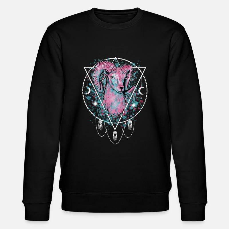 Signe du zodiaque Bélier - Sweat bio CHANGER Stanley/Stella Unisexe - noir
