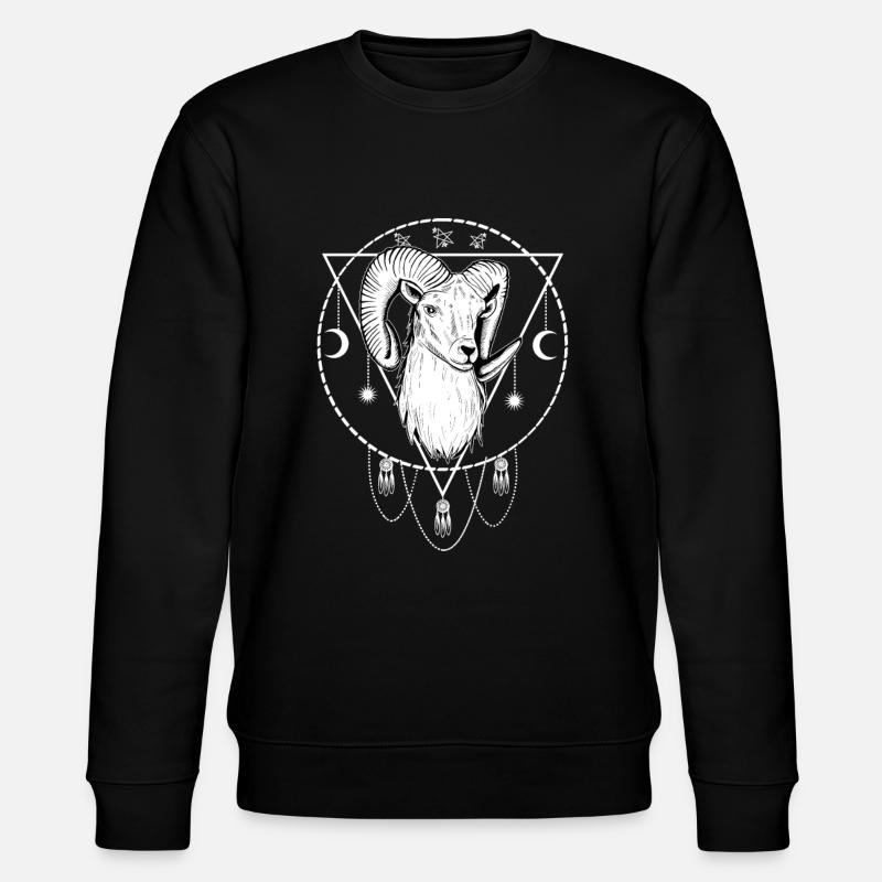 Bélier Occultisme - Sweat bio CHANGER Stanley/Stella Unisexe - noir