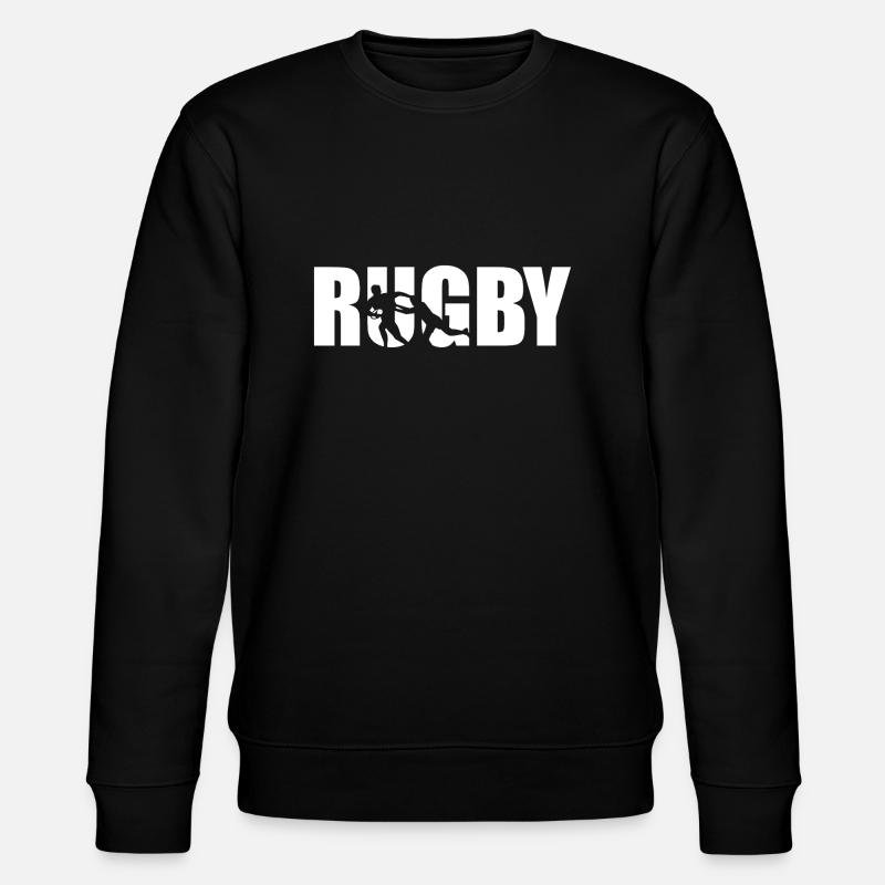 rugby - Stanley/Stella CHANGER Unisex Organic Sweatshirt - black