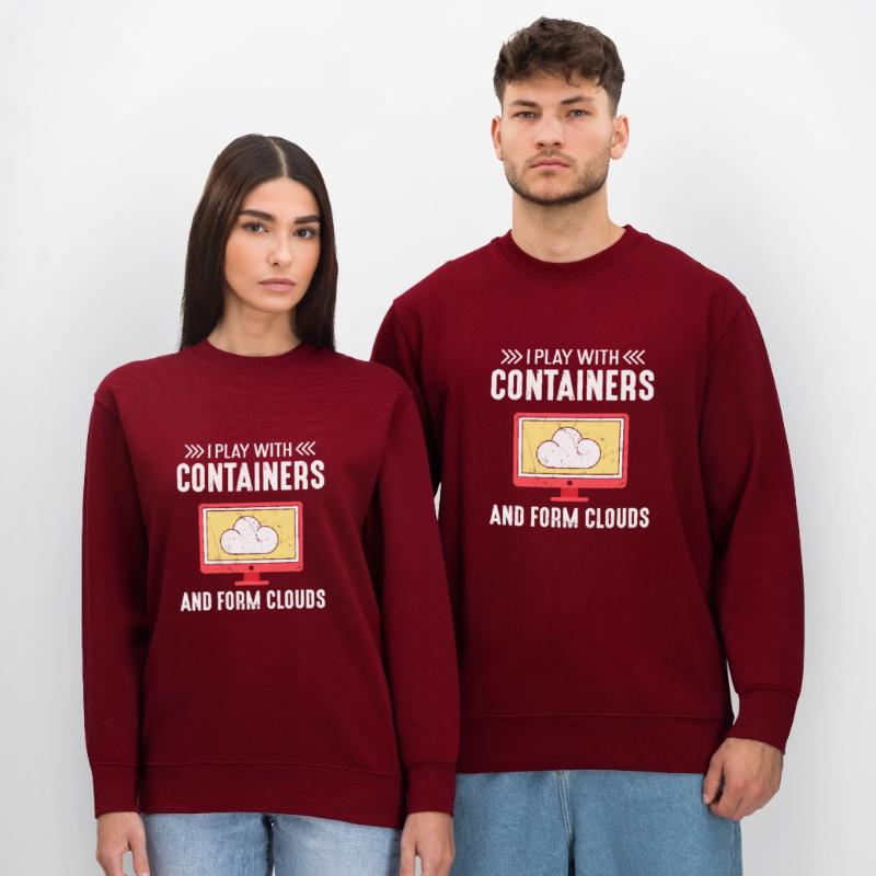 Cloud Computing Engineer Containers and Clouds Stanley/Stella Unisex Bio-Sweatshirt CHANGER 