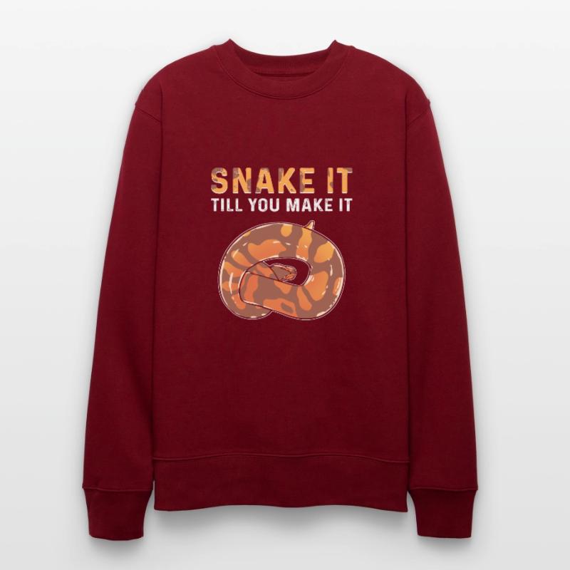 Queue until you make it. Royal Python Stanley/Stella CHANGER Unisex Organic Sweatshirt