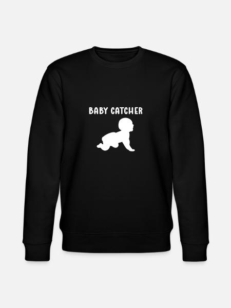 Attrape-bébé. Obstétrique. Si infirmière - Sweat bio CHANGER Stanley/Stella Unisexe - noir