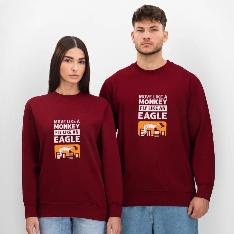 Move like a monkey. Fly like an eagle. Stanley/Stella CHANGER Unisex Organic Sweatshirt