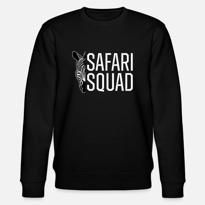 Safari Squad - African Safari Adventures - Sweat bio CHANGER Stanley/Stella Unisexe - noir