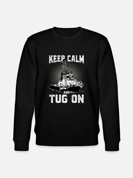 Schlepper Schleppboot Tug Life - Stanley/Stella CHANGER Unisex Organic Sweatshirt - black