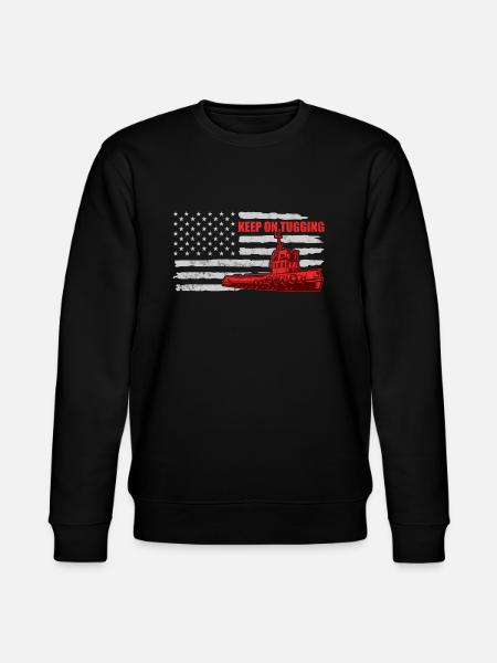 Schlepper Schleppboot Tug Life - Stanley/Stella CHANGER Unisex Organic Sweatshirt - black