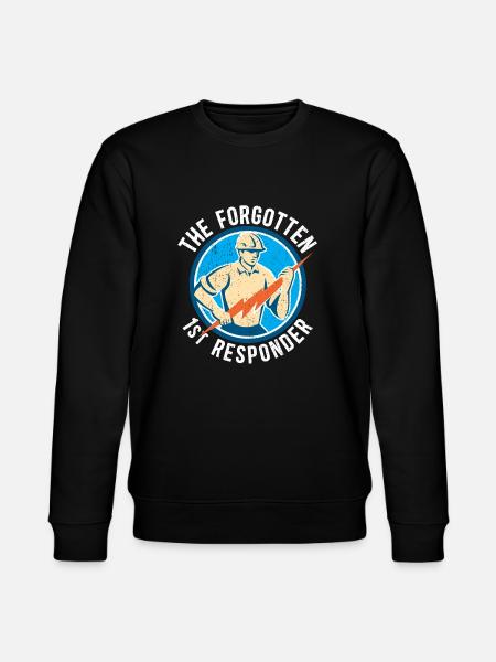 Hochspannungselektriker Stromnetz - Stanley/Stella Unisex Bio-Sweatshirt CHANGER - Schwarz