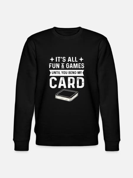 It's all fun - Stanley/Stella CHANGER Unisex Organic Sweatshirt - black