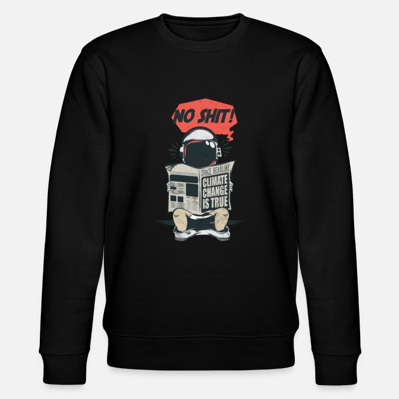 Changement climatique Réchauffement climatique Vendredi Future Gift - Sweat bio CHANGER Stanley/Stella Unisexe - noir