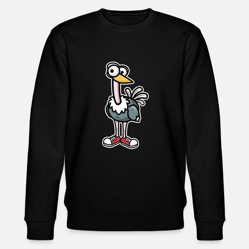 Strauß - Stanley/Stella Unisex Bio-Sweatshirt CHANGER - Schwarz