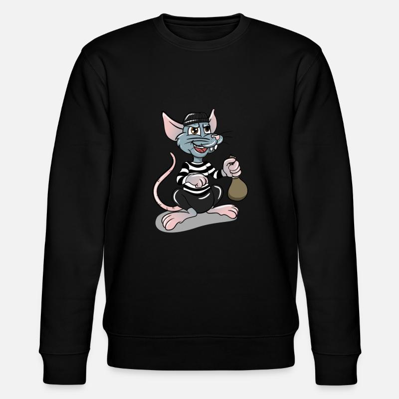 Thief Rat - Stanley/Stella CHANGER Unisex Organic Sweatshirt - black
