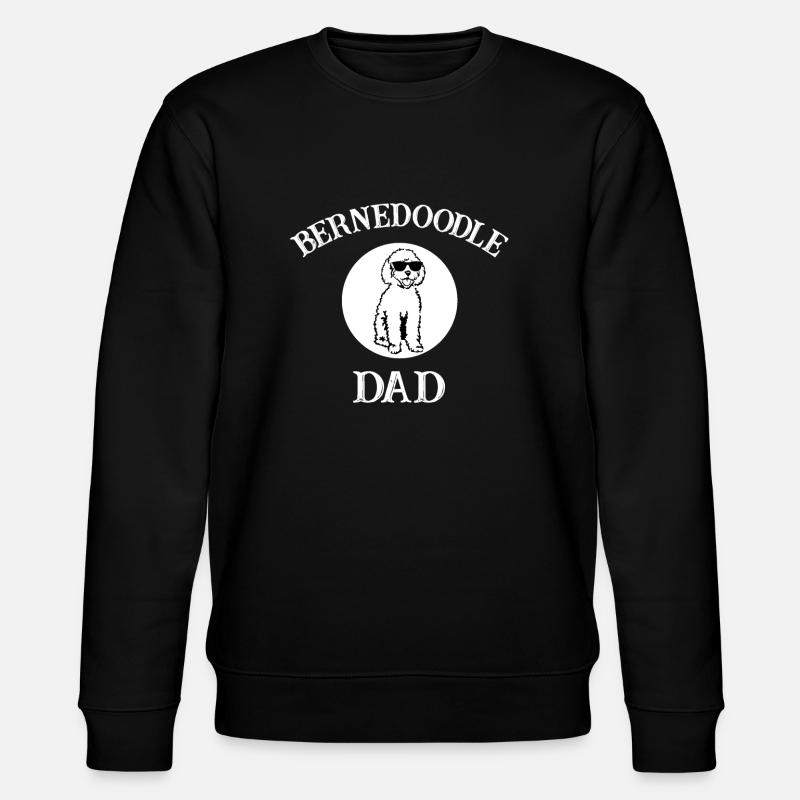 Bernedoodle - Stanley/Stella Unisex Bio-Sweatshirt CHANGER - Schwarz