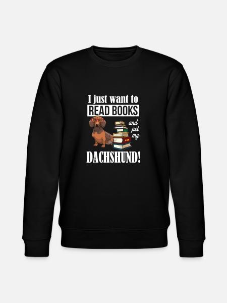 Dachshund - Stanley/Stella CHANGER Unisex Organic Sweatshirt - black