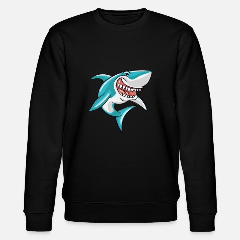 Shark - Stanley/Stella CHANGER Unisex Organic Sweatshirt - black