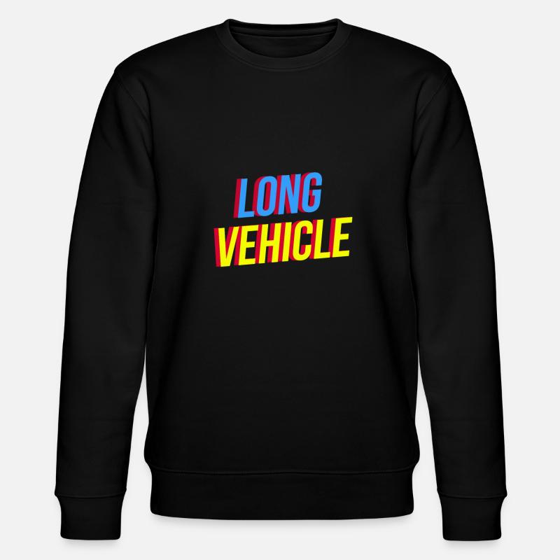 Long Vehicle - Stanley/Stella Unisex Bio-Sweatshirt CHANGER  - Schwarz