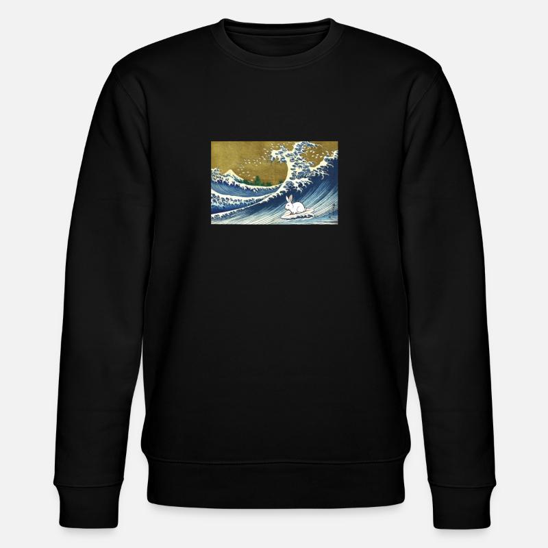 Rabbit - Stanley/Stella CHANGER Unisex Organic Sweatshirt - black