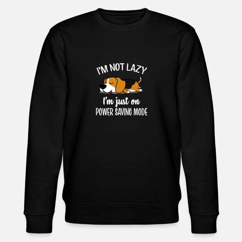 Beagle - Stanley/Stella Unisex Bio-Sweatshirt CHANGER  - Schwarz