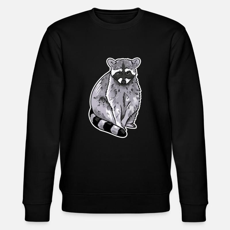 Raton laveur - Sweat bio CHANGER Stanley/Stella Unisexe - noir
