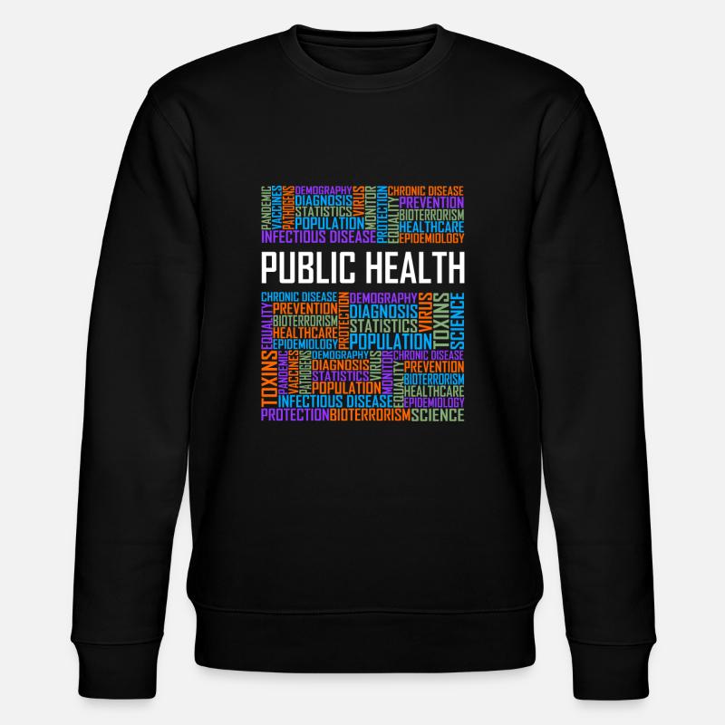 Mots de santé publique - Sweat bio CHANGER Stanley/Stella Unisexe - noir