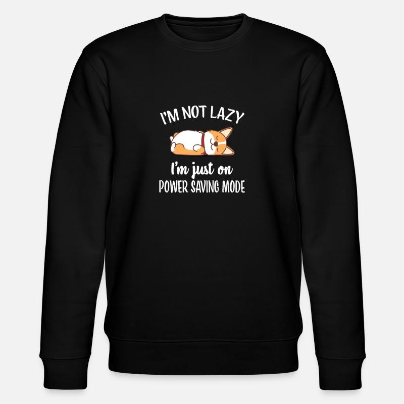 Corgi - Stanley/Stella CHANGER Unisex Organic Sweatshirt - black
