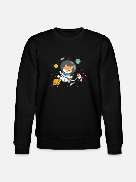Shiba Inu - Stanley/Stella CHANGER Unisex Organic Sweatshirt - black