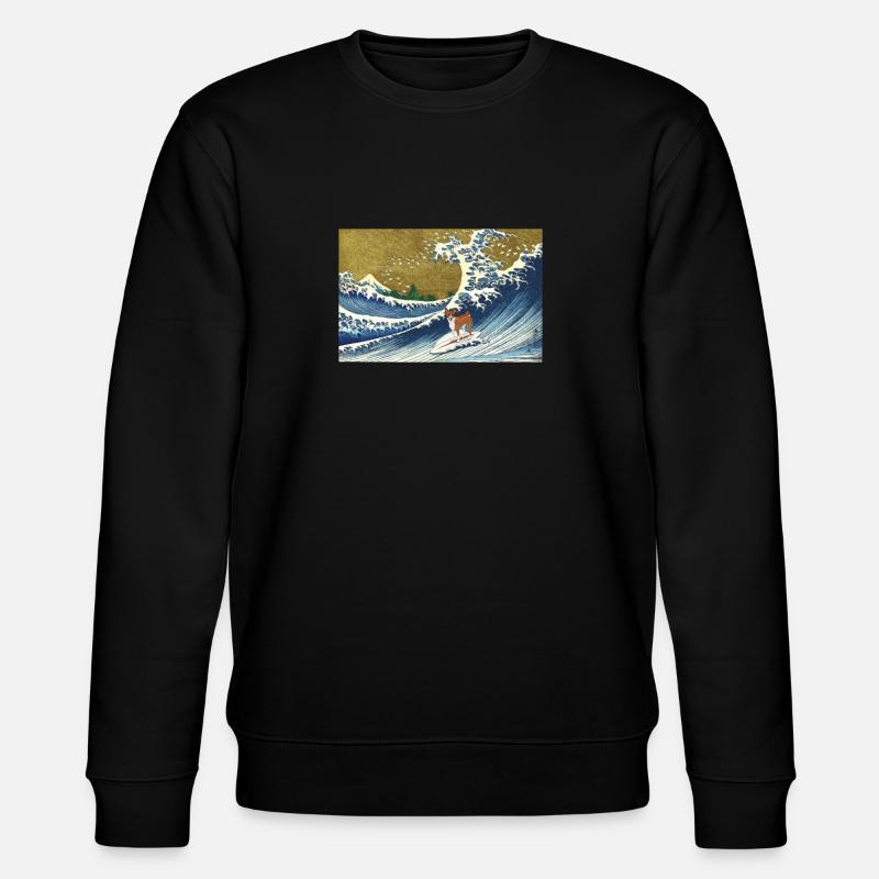 Basenji - Stanley/Stella Unisex Bio-Sweatshirt CHANGER  - Schwarz