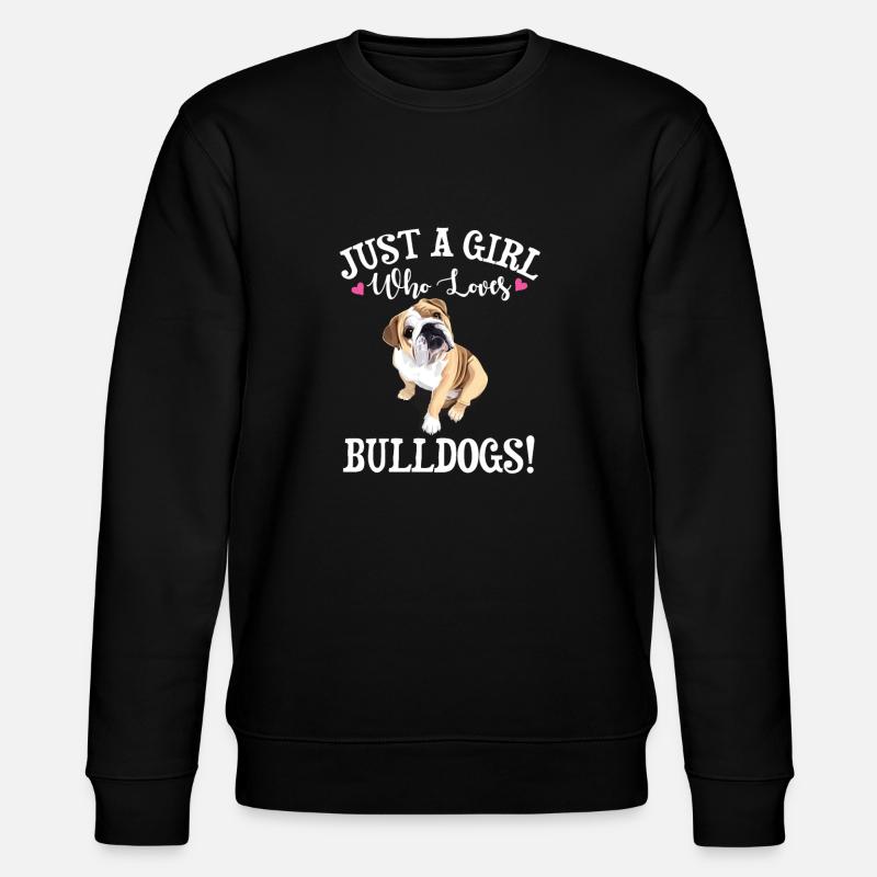 Bouledogue anglais - Sweat bio CHANGER Stanley/Stella Unisexe - noir