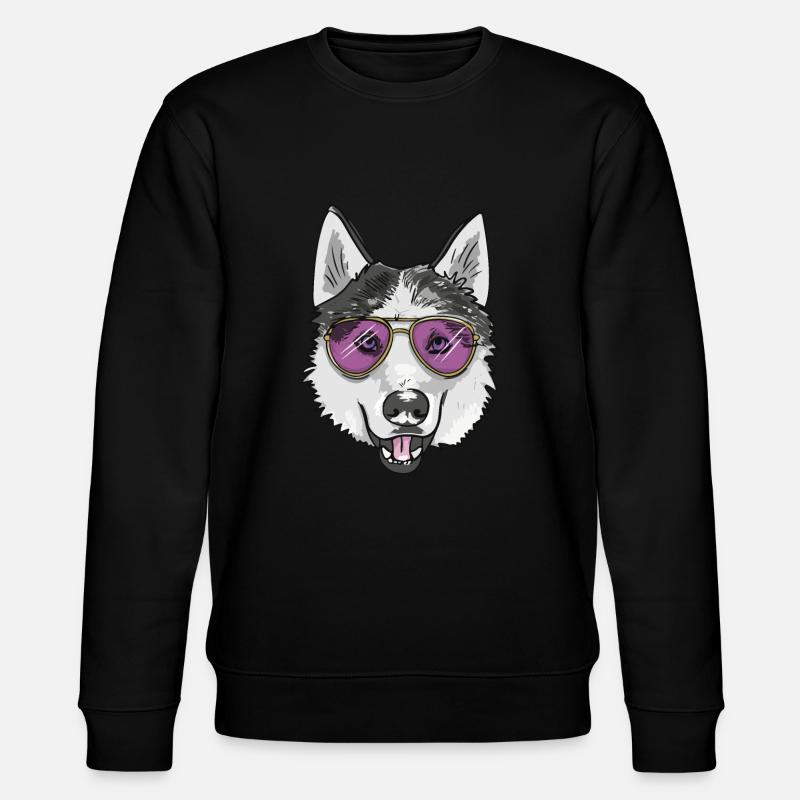 Husky cool - Sweat bio CHANGER Stanley/Stella Unisexe - noir