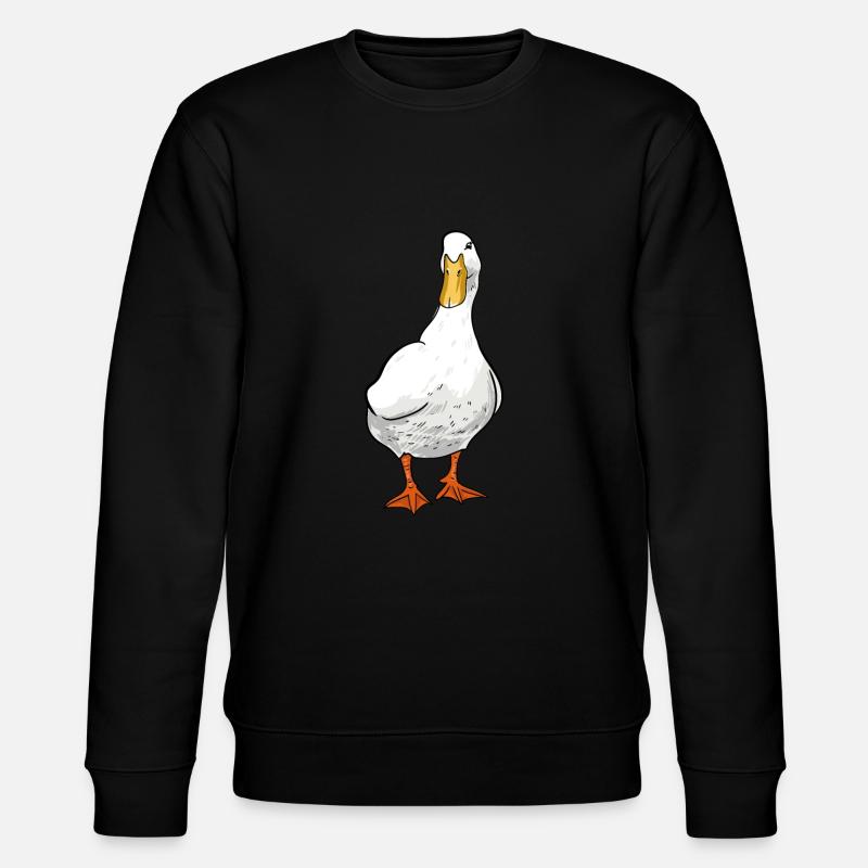 Ente - Stanley/Stella Unisex Bio-Sweatshirt CHANGER  - Schwarz
